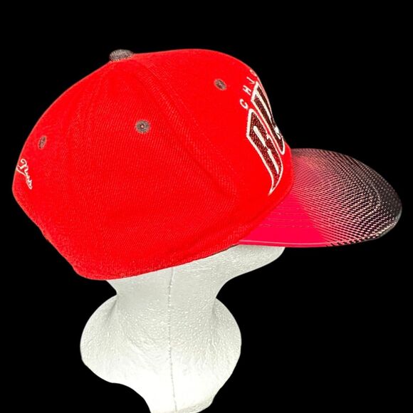 Chicago Bulls - Mitchell & Ness Hardwood Classic - NBA Snapback Hat Cap - Red - Picture 6 of 13